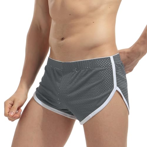 Short de sport sexy en maille homme évite la chaleur short court athlétique
