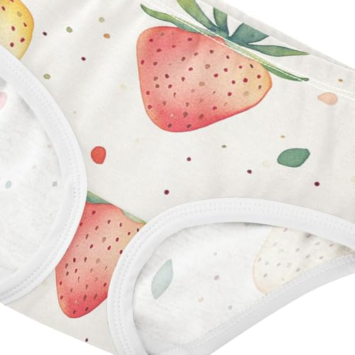 GuoChe Panties Hipster Triangle Panties Organic Underpants for Baby Girls in Sizes 2T,3T, 4T, 5T, 6Y and 8Y4