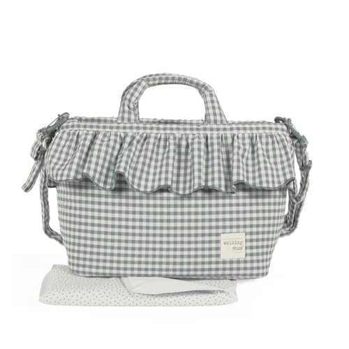 Walking Mum Bolso canastilla Praliné (Vichy Matcha)