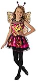 producto de calidad óptima Rubies Disfraz Mariposa Luz, Color Rosa, Amarillo, Negro, L (702125-L)