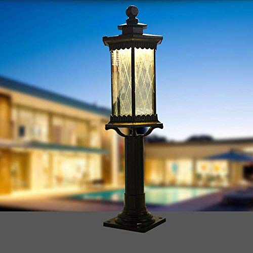 Lampadaire extérieur rétro E27 : la solution étanche contre la rouille - 7