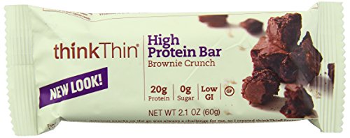 ThinkThin Barra Proteica Brownie Crunch 60 g 10 Unid miniatura 1