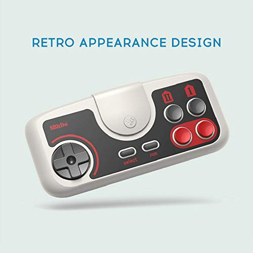 Andoer 8Bitdo Wireless Gamepad compatível com PC Engine mini CoreGrafx mini TubroGrafx-16 mini Switc