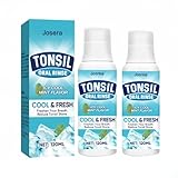 Josera Tonsil Stone Mouthwash, Tonsil Stone Remover Helps Remove Stones, 2 Count