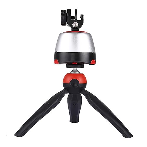 QYLTTDM Testa panoramica motorizzata Bluetooth, Supporto per videocamera con Rotazione