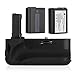Powerextra VG-C1EM Battery Grip + 2-Pack High Capacity 1500mAh NP-FW50 Batteries Replacement for Sony Alpha A7/A7S/A7R Digital SLR Camera