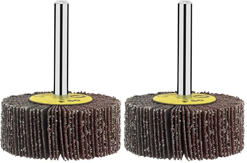 Roues à lamelles Bosch grain 60 pour perceuse 50x40mm lot de 2