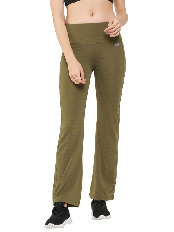 Image of Clovia Women's Regular Fit Mid Rise Pants