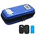 Bfirst Custodia da viaggio per insulina - Pannello esterno per display a temperatura esterna, per farmaci, diabetici, dispositivo di raffreddamento isolato, custodia portatile (blu/stile gattino)