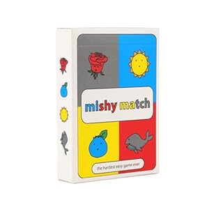 Mishy Match – The Hardest Easy Game Ever – Mensa Award Winning Hilarious Party Game – Card Games for Adults and Families – Brain Games