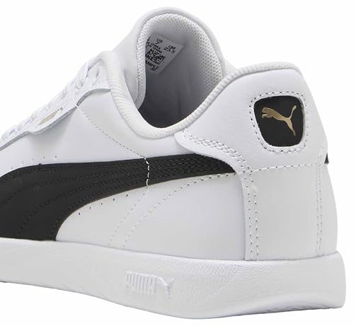 PUMA Vikky Star Damen-Sneaker, Weiß/Schwarz/Gold, 4 UK – Ansicht 2