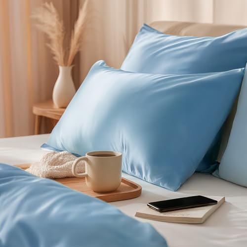 Reviews de Almohada bamboo al mejor precio. 48 Smart Bamboo: 2 Fundas para Almohada 100% Fibras de Bamboo Naturales/Hipoalergénicas/Termorreguladoras/Suavidad y Frescura Incomparable/Previenen Alergias/Fundas (Estandar, Azul...