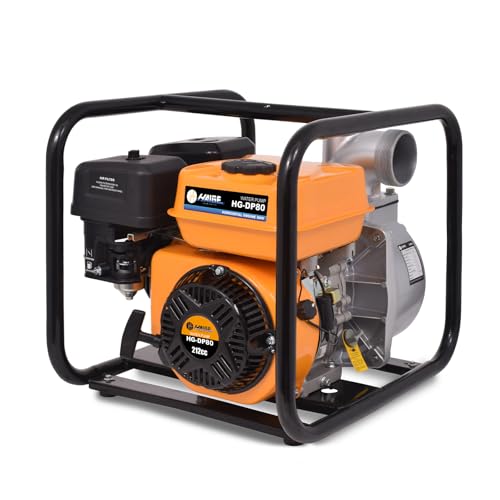 HAIGE(�n�C�K�[) ���|���v �G���W���� 4�X�g���[�N�G���W�� �ő�f�o��1 000L/�� ���a��80mm (3�C���`) ���� ���� �d�� ���ݏグ �Ǘp�|���v �H�� �ЊQ �r �� HG-DP80