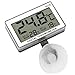 Focket Aquarium Thermometer,DC16 LCD Digital Aquarium Thermometer Wasserdichte Temperatur Thermometer mit Saugnapf Passt für Aquarium