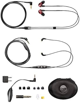 イヤホン SHURE SE535LTD, ZEPHONE EL-24 BAL44 Amazon.com: Shure SE535LTD Limited Edition Red Sound