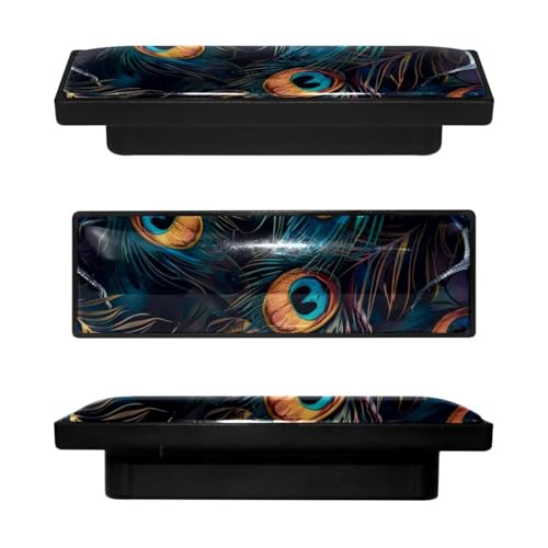 Boutons de placard rectangulaires tiroir commode cuisine x4 - 2