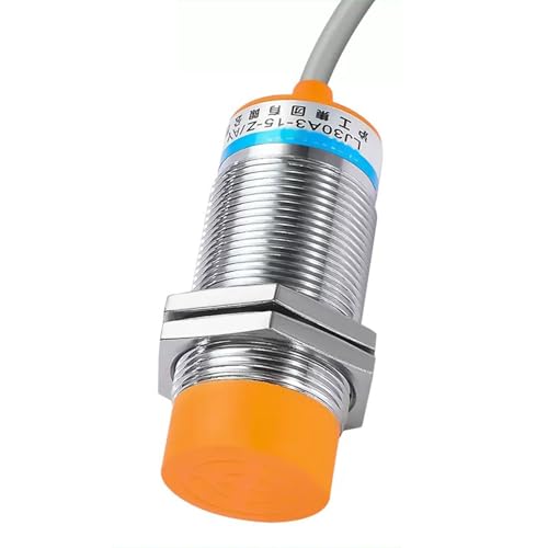 Interruptores de proximidad inductivos cilíndricos eficientes de alta sensibilidad LJ30A3 para máquina herramienta de larga duración, uso industrial, sensores de automatización industrial