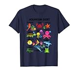 Aquarium Shirt Sea Life Animals A Day At The Aquarium Party T-Shirt