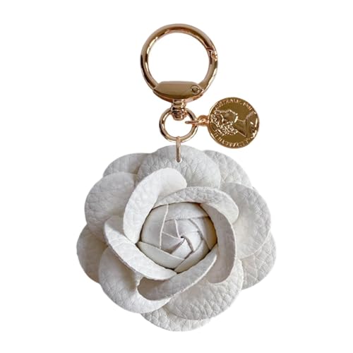 Cute Keychain | 5.5x9.5cm Compact Flower Shape Adorable Keyring - Stylish Accessory Choice Keychain For Purse | For Indoor Outdo