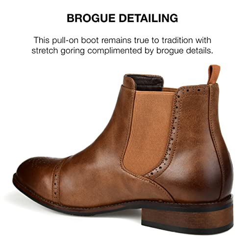 Image of Vance Co. Men's Garrett Cap Toe Chelsea Boot