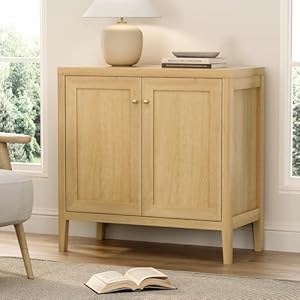 Sideboardbuffetcabinetwithadjusableshelvesfarmhousestoragecabinetcredenzaaccentcabinetkitchencoffeebarconsolecabinetforlivingdiningroomnaturaloak Urban Country Home Decor Sideboard buffet cabinet with adjusable shelves farmhouse storage cabinet credenza accent cabinet kitchen coffee bar console cabinet for living dining room natural oak urban country home decor