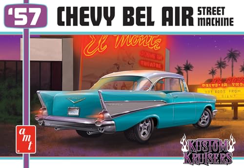 AMT Skill 2 Model Kit 1957 Street Machine Kustom Kruisers 1/25 Scale Model AMT1460M