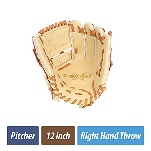 Skyline Lexio Lx01Cm Baseball Glove (Right Hand Throw) For Pitcher Youth Adults Sports And Adult Baseball Training Competition Glove, Tanned Steer Hide Leather #TOP3