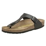 betula gelato 44 Synthetic BIRKENSTOCK Unisex-Erwachsene Gizeh Zehentrenner, Schwarz (Black), 44