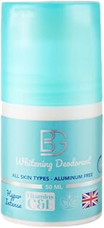 مزيل عرق رول اون برائحة هايبر انتنس بحماية 48 ساعة وتركيبة ناعمة ولطيفة خالية من الألومنيوم من بي جي، 50 ملليلتر