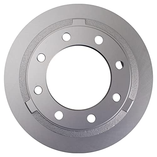 Image of TRQ Rear Brake Pad & Rotor Kit, with Chemical Kit Ceramic Premium G-Coated Compatible with 2013-2019 Ford F-250 Super Duty F-350 Super Duty