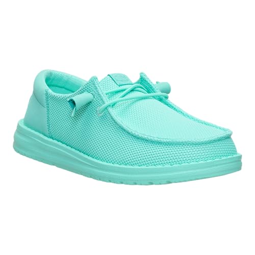 Image of HEYDUDE Women's Wendy Funk Mono Slip On Shoe | Stretch Knit Upper, Cushioned Foam Insole, Ultralight Casual Loafer