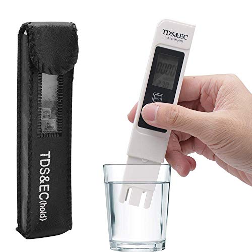 PATEKFLY TDS, High Accuracy Digital Meter for Water,Portable TDS Tester Meter with 0-9990 ppm Measurement Range, 1 ppm Resolution, 2% Readout Accuracy-tds water tester(TDS-EZ)