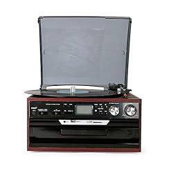 Tourne-Disque Portable Gramophone, Platine Vinyle Vintage Bluetooth Lecteur De Vinyle LP Tourne-Disque sans Fil Rétro… - Les Beatles, Paul McCartney, John Lennon, RIngo Starr, George Harrison