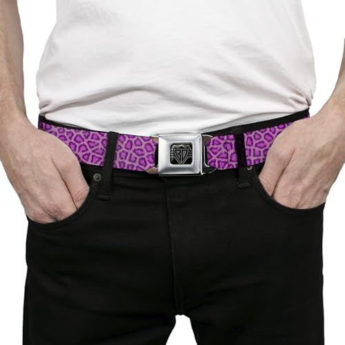 Cinturón de seguridad rosa de leopardo Buckle-Down varios colores 3