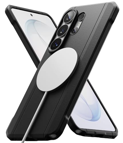 Ringke Coque pour Samsung Galaxy S26 Ultra Case Accessoires [Onyx Alpha Magnetic] Protection Antichoc Renforcée TPU Coins Air Cushion Compatible MagSafe Étui...