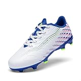 DREAM PAIRS Kids Botas de Futbol Niño Transpirables Zapatos de Fútbol Ligeros Niños Zapatillas Futbol Sala Niño Deportivas Adolescentes,SKSO26002K
