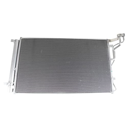 Image of TRQ A /C Condenser & Receiver Drier Assembly for 19-21 Hyundai Veloster 20-25 Kia Soul
