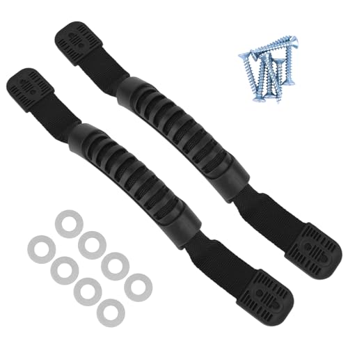 Fukaisu 2pcs Heavy Duty Kayak Carry Handles with Screws and Washers