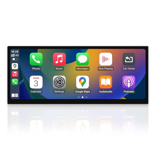 Road Top 12.3 inch Car Radio sans Fil CarPlay Ecran Tactile pour Audi Q3 2013-2018 Année, écran multimédia stéréo pour Autoradio, Soutien pour sans Fil Android...