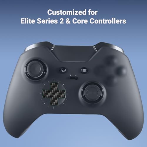 Image of Elite Series 2 Controller Accessories Kit - 13 in 1 Thumbsticks, D-Pads, Paddles for Xbox Elite Series 2 Core (Carbon Black)