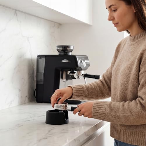 Eulihent Tamper Station, Coffee Tamper Base for Luxe Café Premier ES601, Robust and Non-Slip Tamping Station, Silicone Coffee Tamper Base for Ninja Luxe Cafe — view 6
