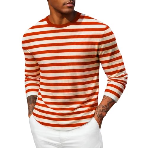 Image of Men's Short-Sleeved Cotton Round Neck Basic Pack Straight Fit Plain T-Shirt Summer Breathable Basic Clothing Pure A62, Wine, XXL