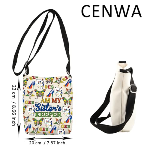 CENWA I Am My Sister’s Keeper Crossbody Bag Sorority Gift2