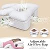 Face Down Pillow After BBL or Eye Surgery, Home Massage Pillows Face Down Chair for Sleeping & Stomach Sleeper, Soft BBL Adjustable Prone Massage Pillows with Removable Cover