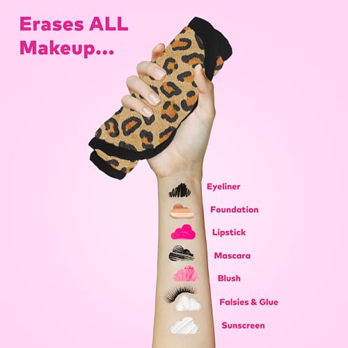 Makeup Eraser O original, apaga toda a maquiagem com apenas água, incluindo rímel impermeável, delin