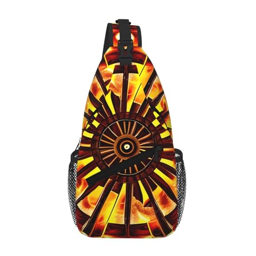 Sac diagonal homme pour ranger son téléphone en voyage et festival