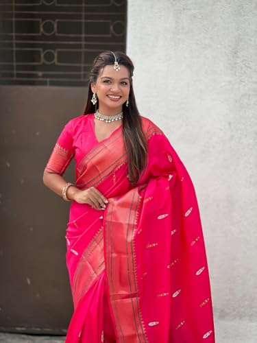 Plothah: paithani silk saree in soft silk – image 2