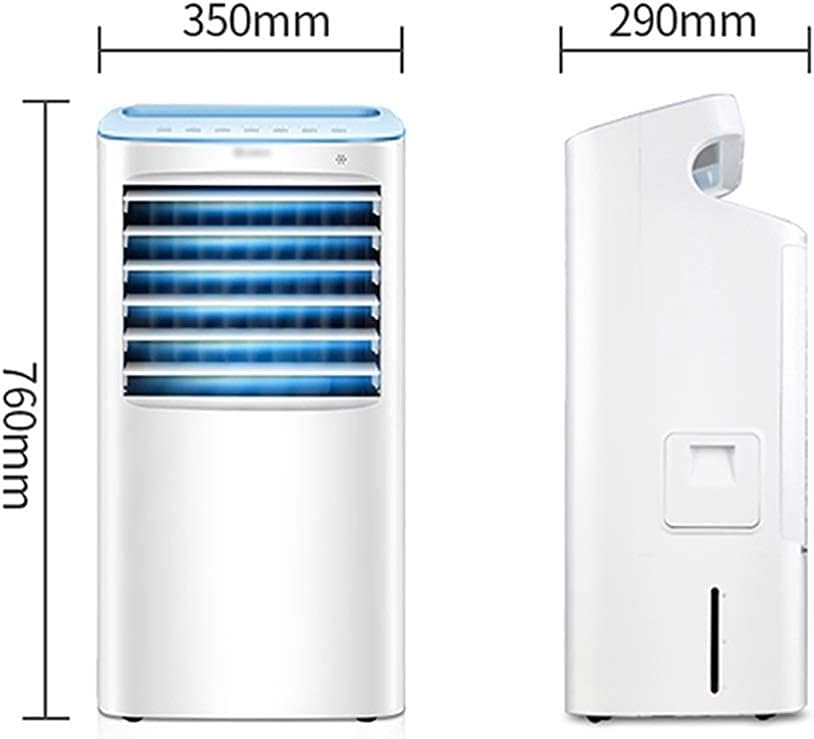 Air Cooler for Home Office Air Coolers Evaporative Coolers Portable Air Conditioner Evaporative Misting with Remote Control Humidifier Fan and Bladeless Noiseless Fan for Office Dorm Room