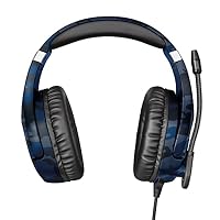 GXTrust Forze-B Gaming Headset Offiziell Lizenziert für PlayStation, Blau – Ansicht 8