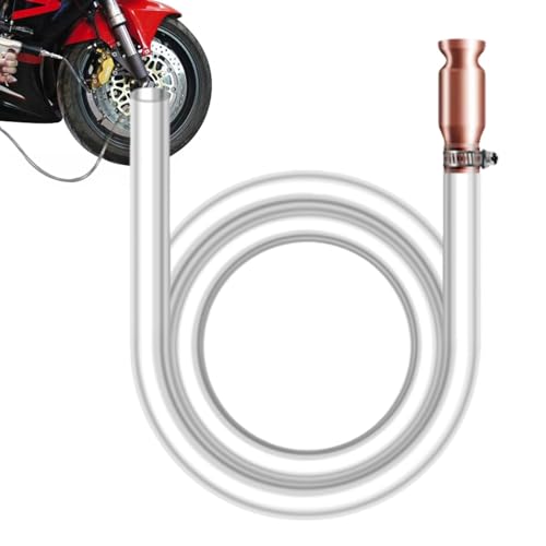 syayw Bomba de sifón para agua, bomba de transferencia manual, sifón portátil, a prueba de fugas, extractor de aceite multiusos con tubo suave para agua y aceite